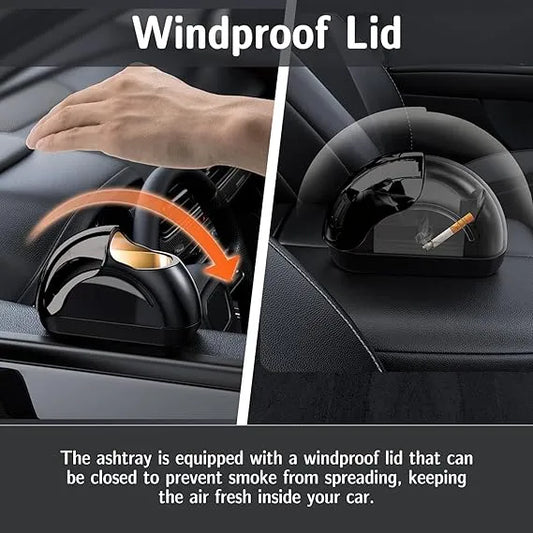 Portable Car Ashtray – Smoke Trap & Odor Control for a Fresher Car Interior