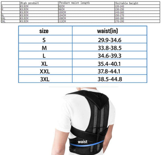 Posture Corrector Back Support Belt