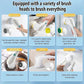 Electric Cleaning Brush – 5-in-1 Rotating Scrubber for Kitchen, Bathroom &amp; Tiles