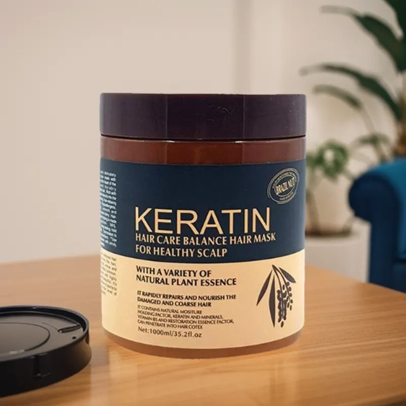 Hair Repair Bundle – Karseell Collagen Maca Hair Mask + Keratin Hair Care Mask  | Deep Conditioning Treatment for Dry Damaged & Frizzy Hair | All Hair Types
