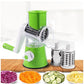 3-in-1 Manual Rotary Vegetable Cutter & Drum Grater – Cut all vegies in seconds