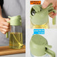 2-in-1 Oil Dispenser Bottle – Spray & Pour Oil Sprayer for Kitchen Use | Leakproof