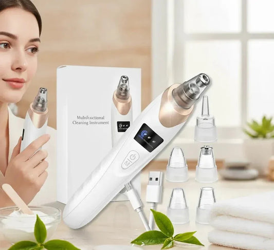 Vacuum Suction Blackhead Remover – Electric Pore Cleaner for Deep Facial Cleansing
