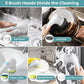 Electric Cleaning Brush – 5-in-1 Rotating Scrubber for Kitchen, Bathroom &amp; Tiles