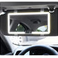 Extra Large Car Visor Vanity Mirror with LED Lights — 3 Light Modes, Rechargeable USB, Portable Touch Mirror for Car, Travel & Daily Touch-Ups
